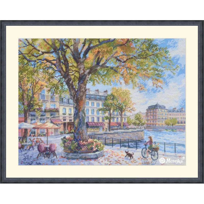 Kit de point de croix "Poursuite de la lumière du matin" 29x39 cm SK269