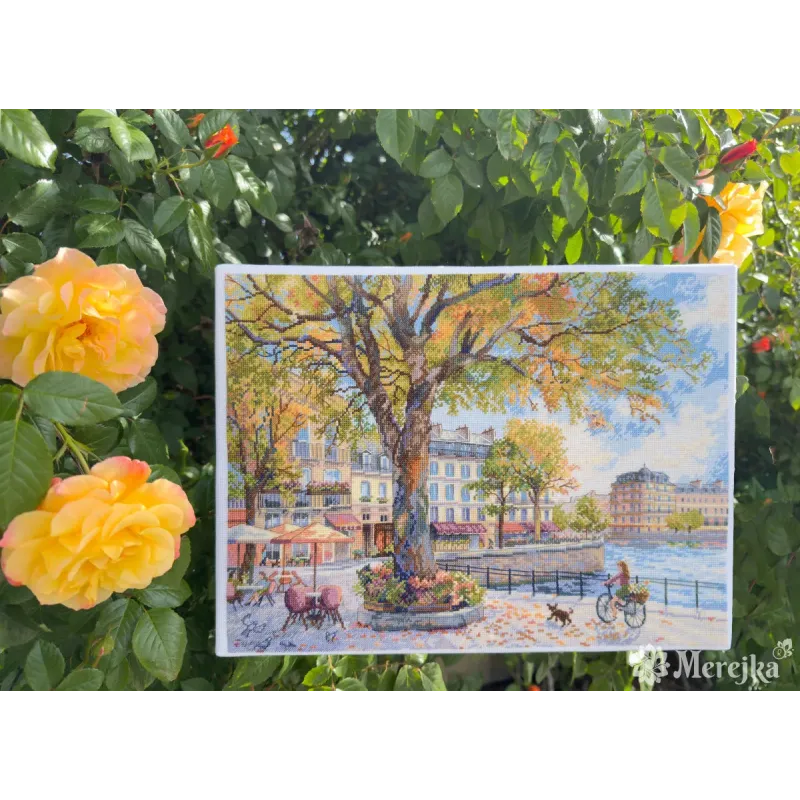 Kreuzstich-Set "Morgenlicht jagen" 29x39 cm SK269