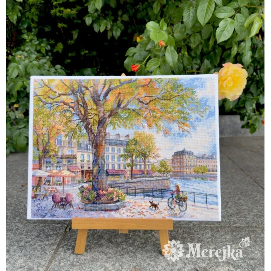 Kreuzstich-Set "Morgenlicht jagen" 29x39 cm SK269