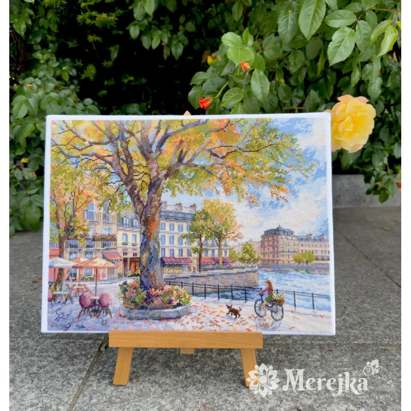 Kreuzstich-Set "Morgenlicht jagen" 29x39 cm SK269