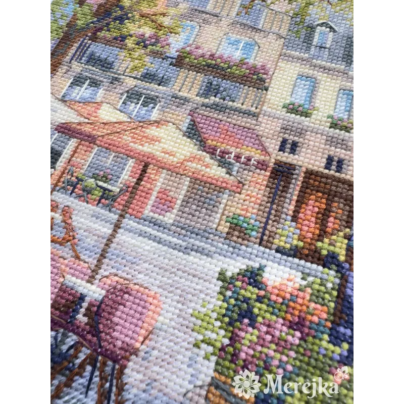 Kreuzstich-Set "Morgenlicht jagen" 29x39 cm SK269