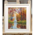 Kit de point de croix "L'automne est arrivé" S1642