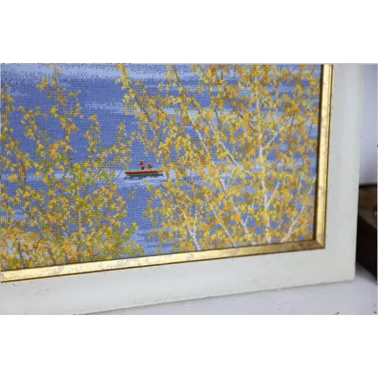 Handarbeitsset Die Goldenen Küsten 36,8x36,8 cm S/VM040