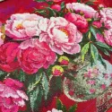 Kit de point de croix "Pivoines luxueuses" 50x40 cm SR2345