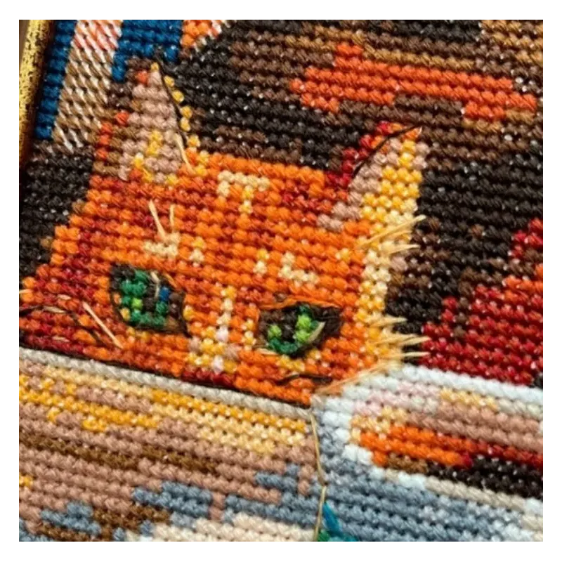 Kreuzstich-Set "Istanbuler Katzen" 40x30 cm SR2342