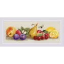 Kit point de croix "Goût d'été" 40x15 cm SR2357