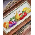 Kreuzstich-Set "Sommergeschmack" 40x15 cm SR2357