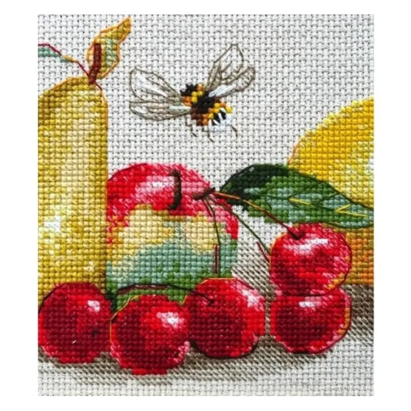 Kreuzstich-Set "Sommergeschmack" 40x15 cm SR2357