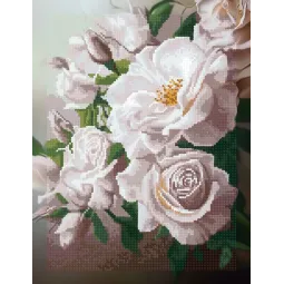 Diamond Painting kit with subframe "Flowers" 30x40 cm VA909
