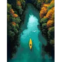 Kit de Diamond Painting avec sous-cadre "Fleuve Amazone" 30x40 cm VA898