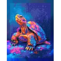 Diamond Painting kit with subframe "Turtle" 30x40 cm VA896
