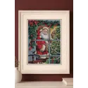 Cross stitch kit Candy Cane Santa 30 x 41 cm D08734