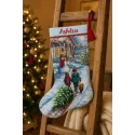 Cross-stitch kit. Christmas Tradition Stocking 40,6 cm D70-08995