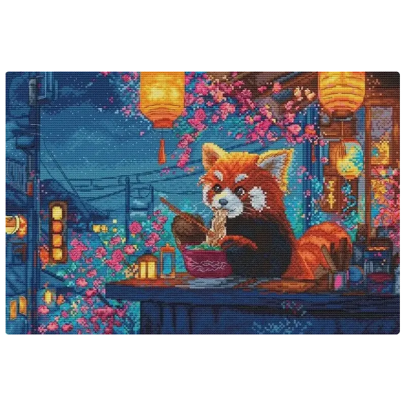 Siuvinėjimo rinkinys „Sutemų puota“ 35x23 cm LI61-00