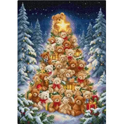Набор для вышивания "Teddy Wonderland" 25x35 см L10-008