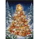 Ristinukai "Teddy Wonderland" 25x35 cm L10-008