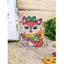 Kit point de croix "Petit renard drôle" 9x7 cm SR-896 (SA)