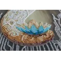 Bead Embroidery Kit on Art Canvas "White" 31 х 43 cm AAB-681