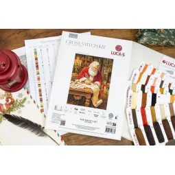 Kit de point de croix "La Liste Magique" 29x38 cm SBU5112