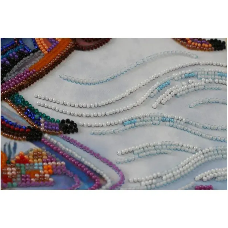 Karoliukų siuvinėjimo rinkinys ant meno drobės "Pavasariui" 37 x 28 cm AAB-595