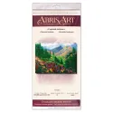 Bead Embroidery Kit on Art Canvas "Mountain landscape" 37 х 30 cm AAB-561