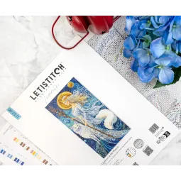 Cross stitch kit "Goddess of the Winter" 36x19 cm LI57-00