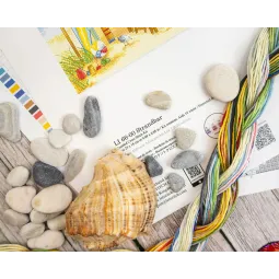 Kreuzstich-Set "Strandbar" 25x18 cm LI66-00