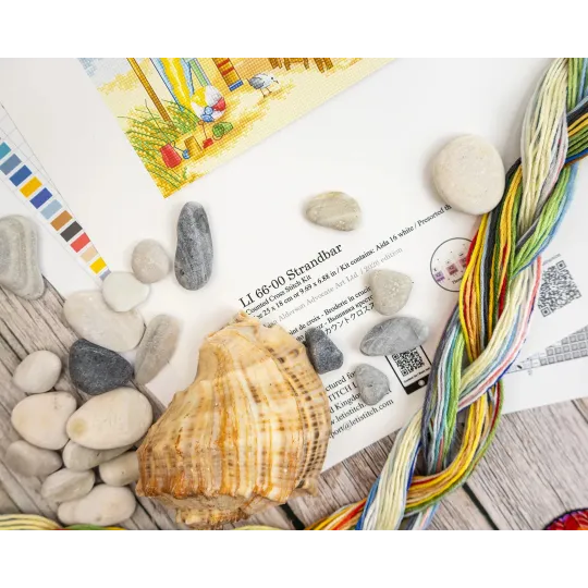 Kreuzstich-Set "Strandbar" 25x18 cm LI66-00