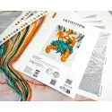 Kit point de croix "Flamme" 23x29 cm LI63-00