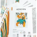 Kreuzstich-Set "Flamme" 23x29 cm LI63-00