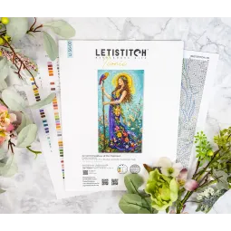 Kreuzstich-Set "Sommergöttin" 36x19 cm LI56-00