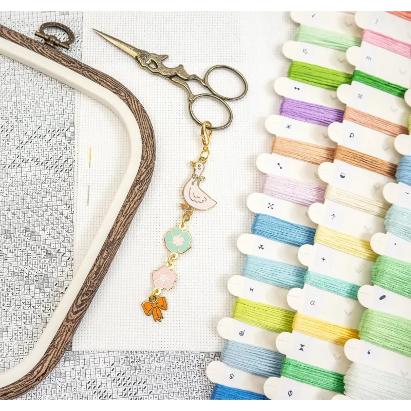 Kit de point de croix "Jour de pluie" 32x22 cm LI10-011