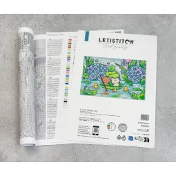 Cross stitch kit "Rainy day" 32x22 cm LI10-011