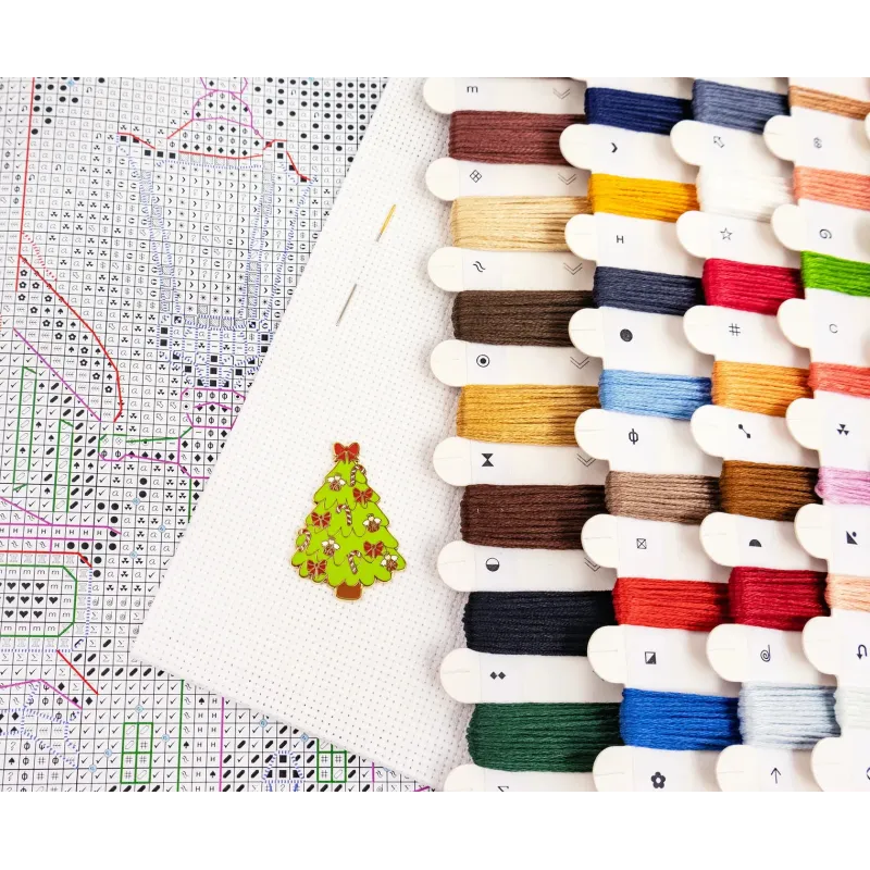 Kit point de croix "Magie de Noël" 40x29 cm L10-007