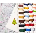 Kit point de croix "Magie de Noël" 40x29 cm L10-007