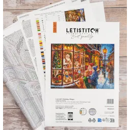 Cross stitch kit "Holiday Magic" 40x29 cm L10-007