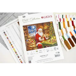 Petit Point rinkinys "Crafting Joy" 25 x 20 cm SG737