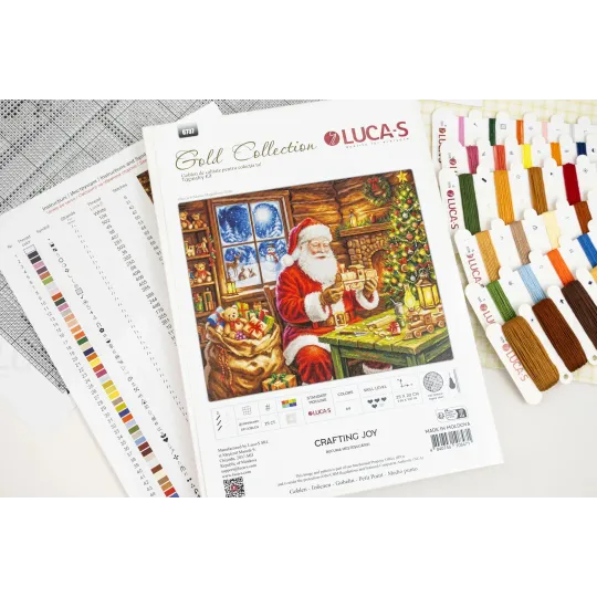 Petit Point Set "Crafting Joy" 25 x 20 cm SG737