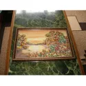 Bead Embroidery Kit on Art Canvas "Quiet Sunset" 50 х 32 cm AAB-226