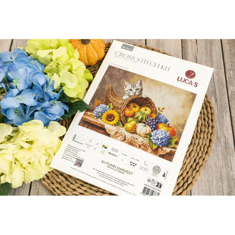Kreuzstich-Set "Herbsternte" 41 x 32 cm SBU5113