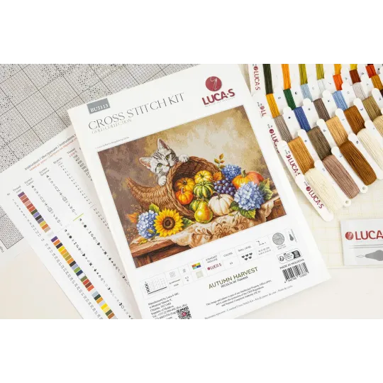 Cross Stitch Kit "Autumn Harvest" 41 x 32 cm SBU5113