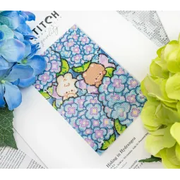 Kit de point de croix "Caché dans l'Hortensia" 17x26 cm LI10-012