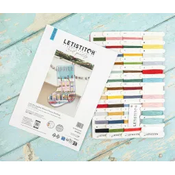 Ristinėlės rinkinys "London Winter Charm Stocking" 25 x 37 cm L10-004