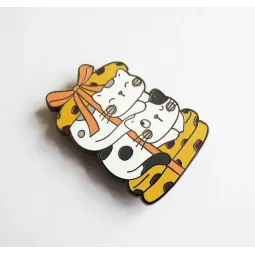 Magnetinis adatos laikiklis "Meowy Xmas" 40 mm 14366