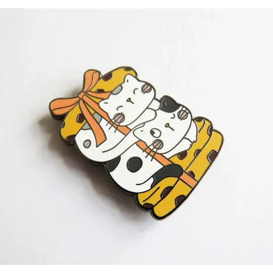 Aiguille Aimantée "Meowy Xmas" 40 mm 14366
