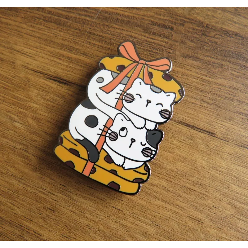 Aiguille Aimantée "Meowy Xmas" 40 mm 14366