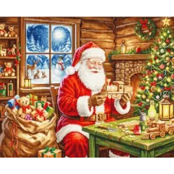 Cross Stitch Kit "Crafting Joy" 39x32 cm SB737