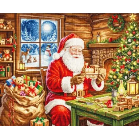 Cross Stitch Kit "Crafting Joy" 39x32 cm SB737