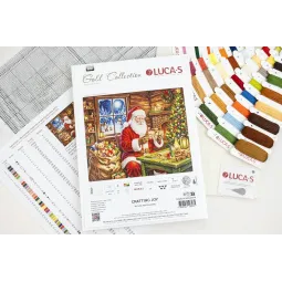 Cross Stitch Kit "Crafting Joy" 39x32 cm SB737