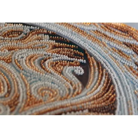 Kit de broderie de perles sur toile artistique "Pégase" 30 x 30 cm AAB-657